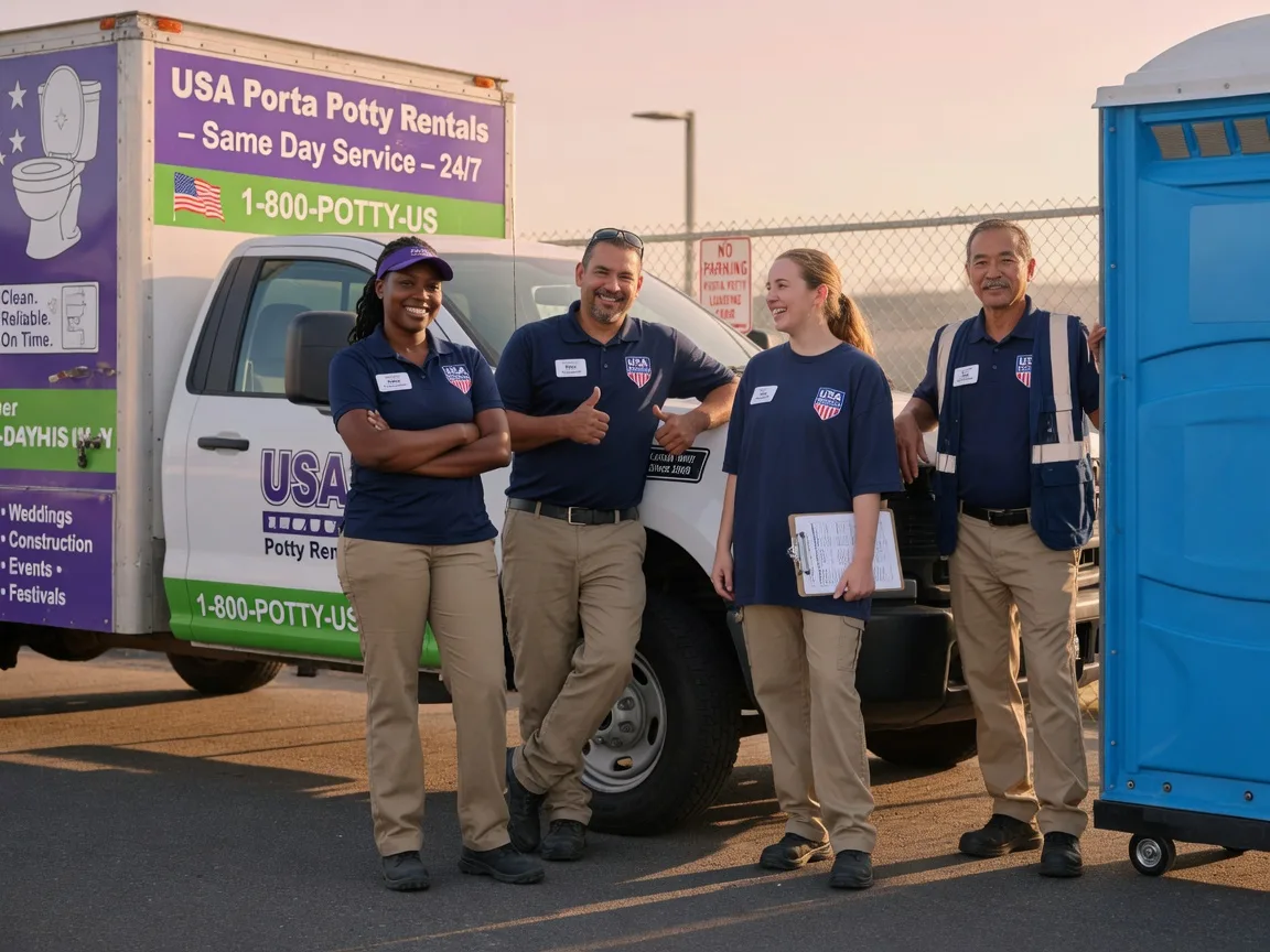 Porta Potty Rental company in Lookout, CA